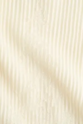 Jupe avec dentelle - Crème — photo 4