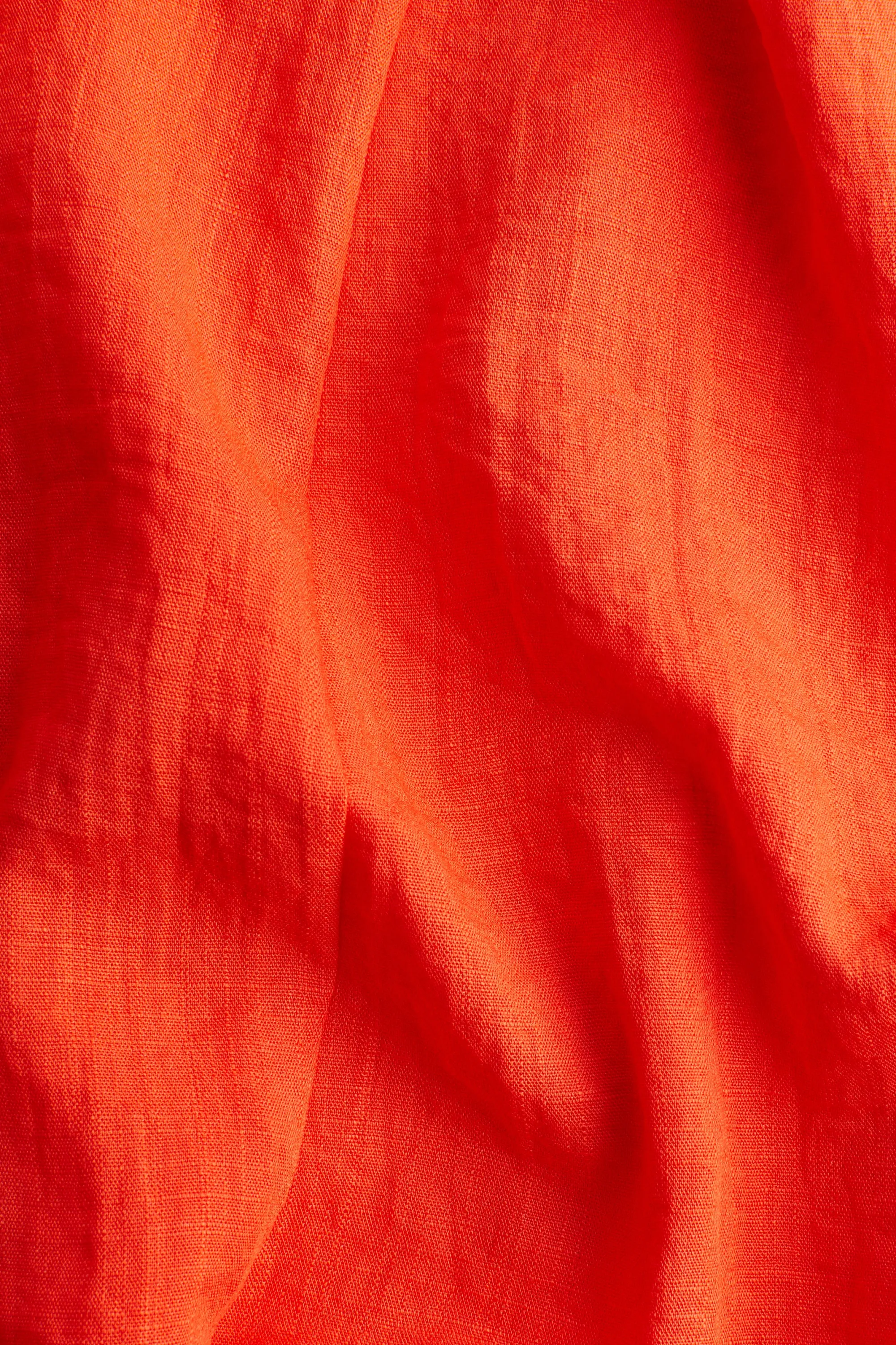 Robe à bretelles fines - Orange vif