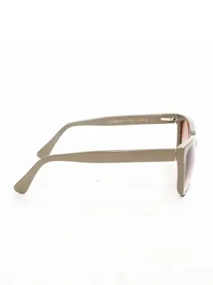 Lunettes de soleil monture gris taupe et verres dégradés bruns Prix boutique 250€ — photo 4