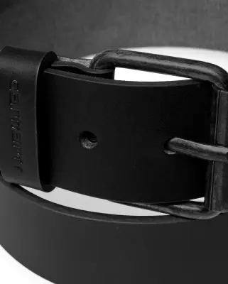 Ceinture Script Leather Black — photo 3