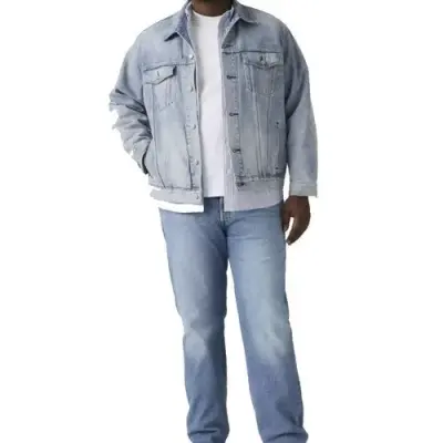LEVIS 501 BT DARK STONEWASH GRANDE LONGUEUR — photo 1