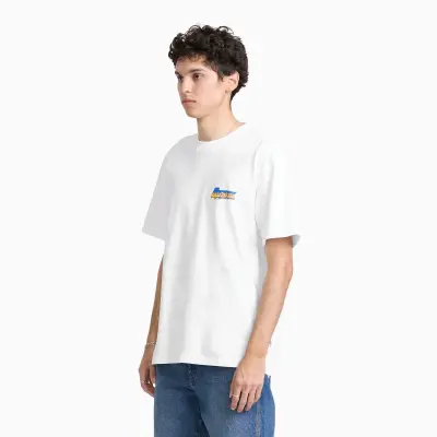 t-shirt Dickies tonopah – white — photo 4