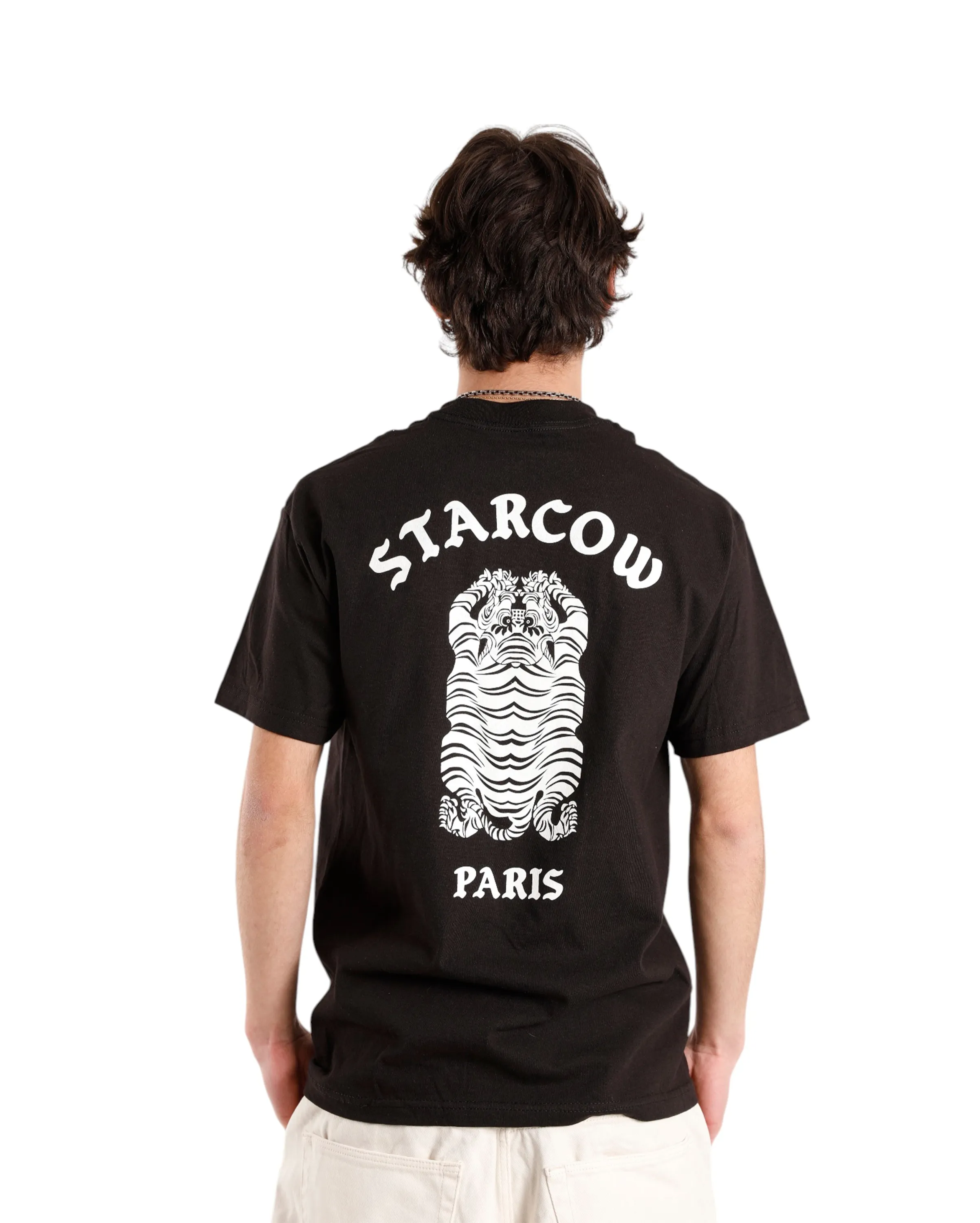 Tiger Tee Black White