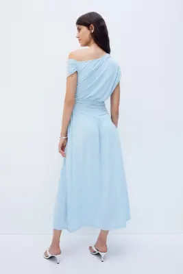 MAMA Robe d'allaitement Before & After - Bleu clair — photo 2