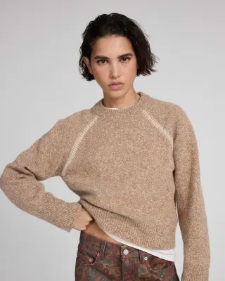 Pull Romain camel — photo 1