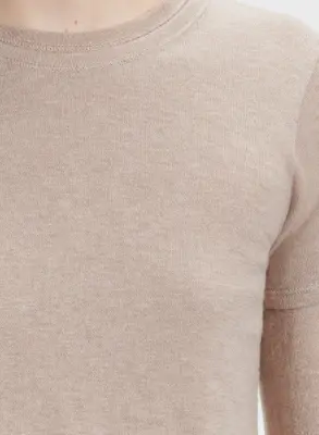 T-shirt en cachemire — photo 3