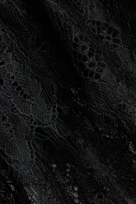 Blouse en dentelle - Noir — photo 4