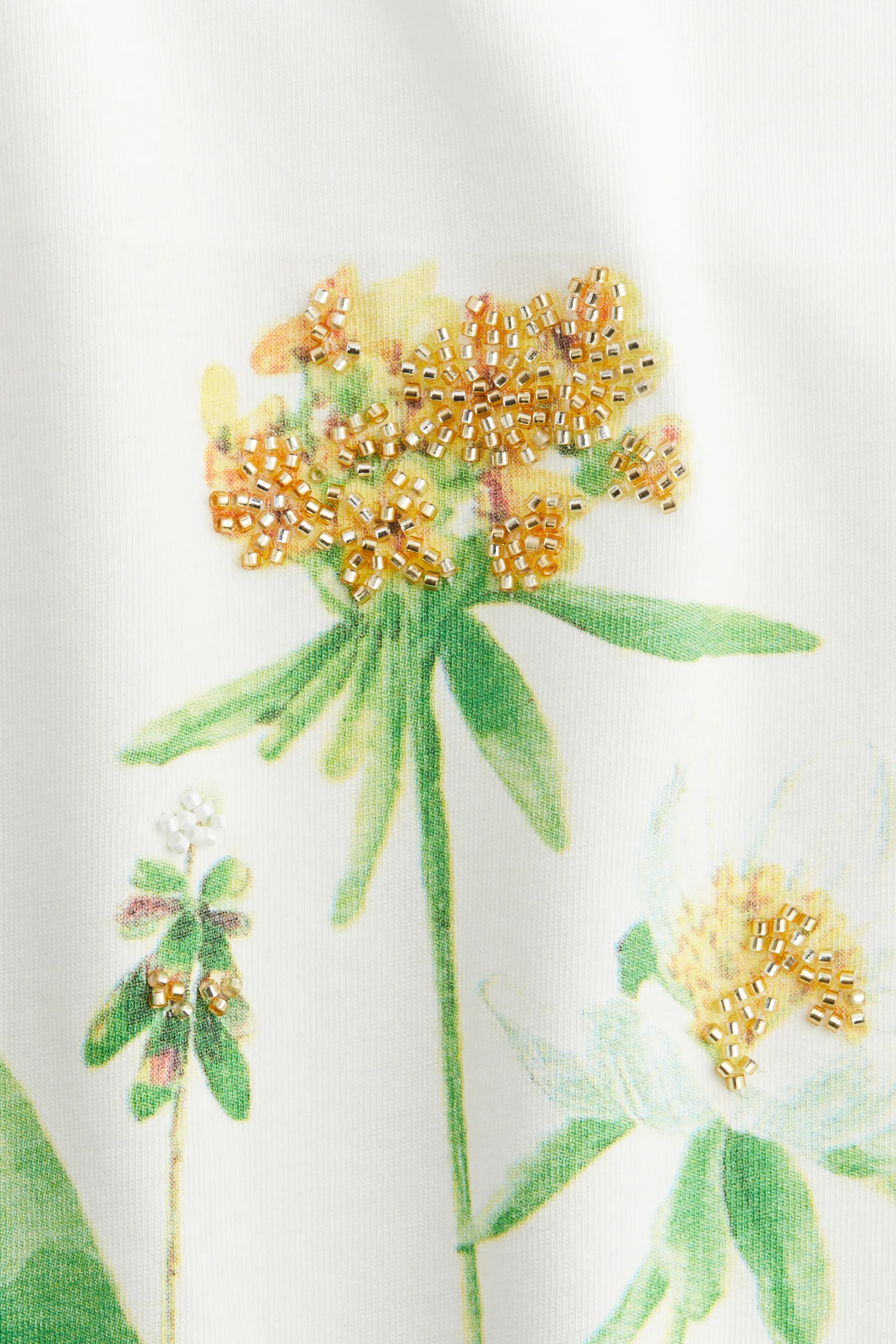 T-shirt imprimé - Blanc/Flora