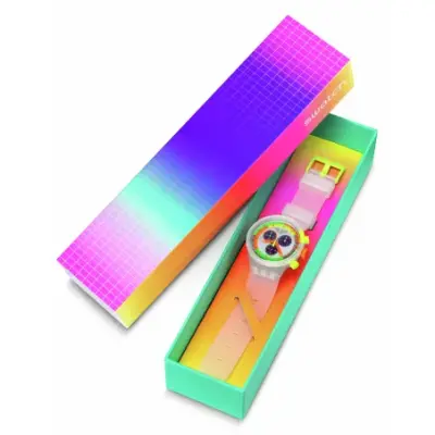 Montre Swatch SB02K100 - SWATCH NEON JELLY — photo 5