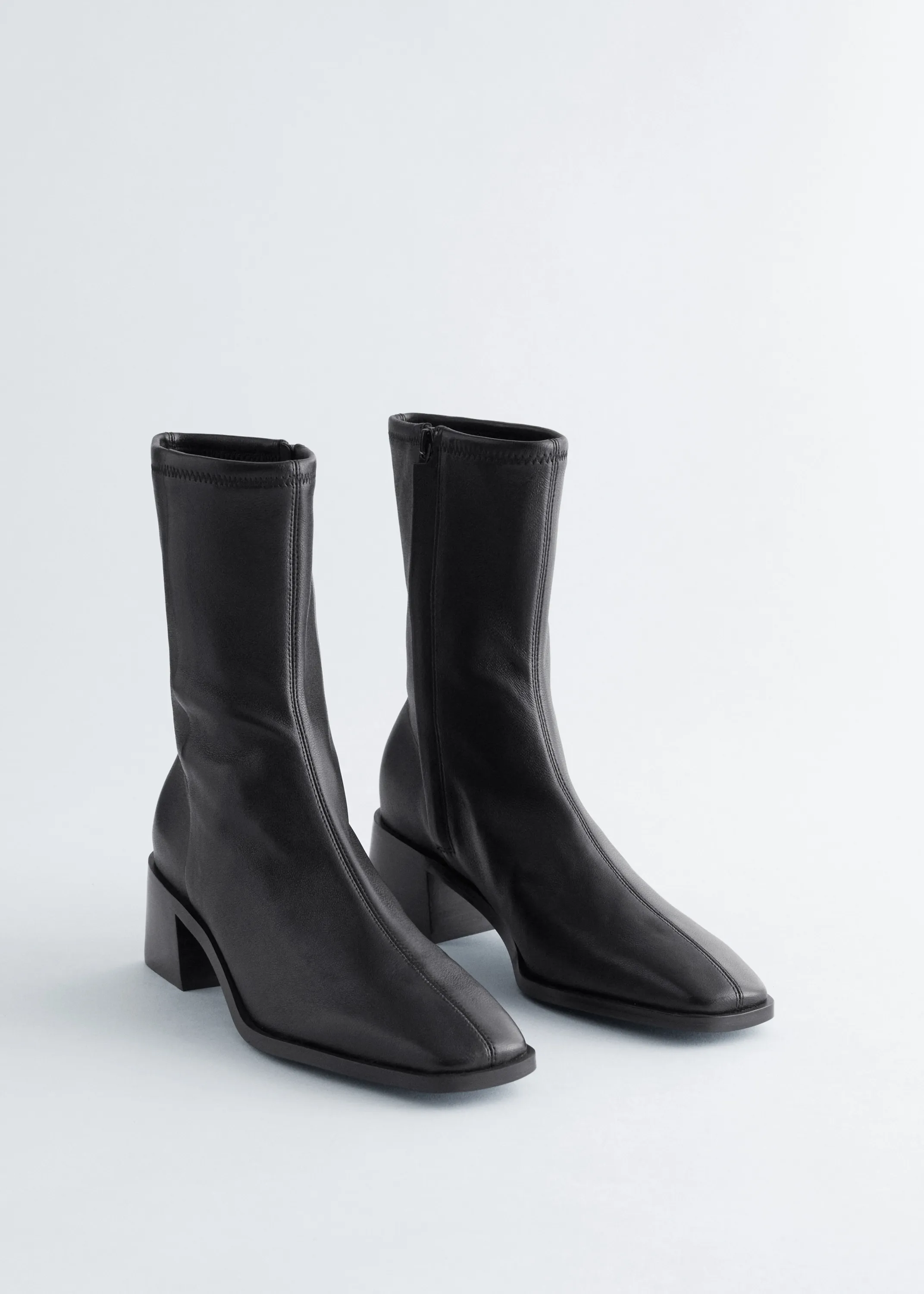 Bottines-chaussettes - Noir