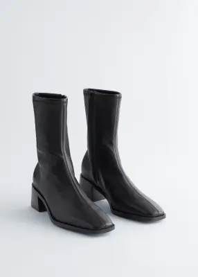 Bottines-chaussettes - Noir — photo 1