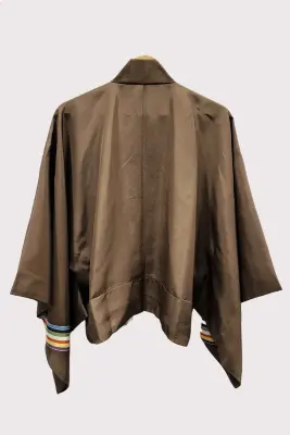 Veste kimono en soie Niji — photo 4