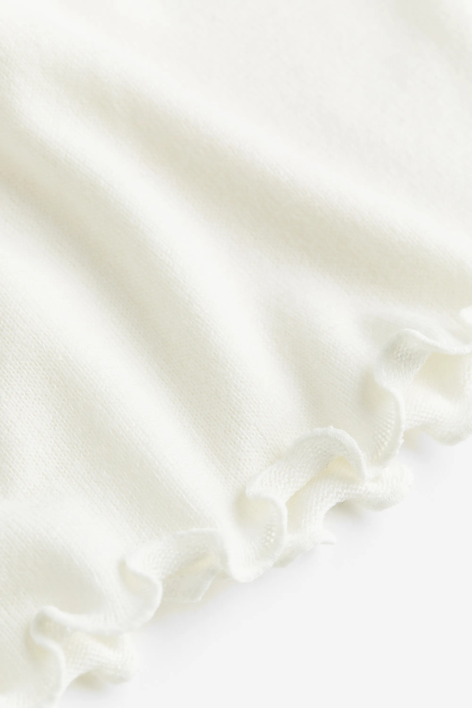 Top et pantalon de pyjama - Crème
