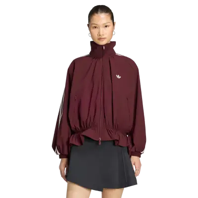 Adidas Blousy Oversized Track Top Shadow Red — photo 2