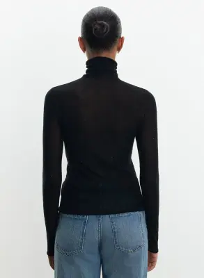 Pull en laine et sequins — photo 2