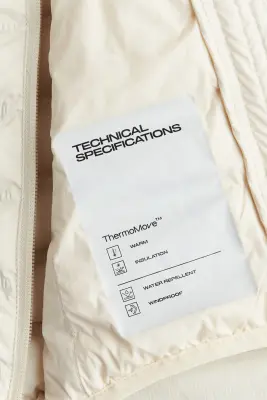 Veste Hybrid matelassée ThermoMove™ - Beige clair — photo 5