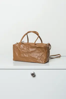 Zilla – NAPPA LEATHER MINI DUFFLE BAG 384 NAP – TABACCO — photo 3