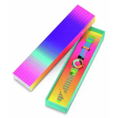 Montre Swatch SSO8K119 - SWATCH NEON HOT RAVER — photo 5