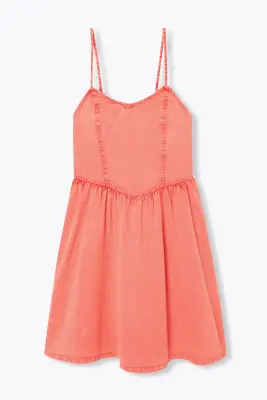 Robe courte à fines bretelles — photo 1