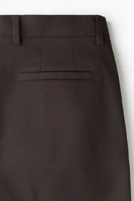 Bermuda Relaxed Fit en twill - Marron — photo 2