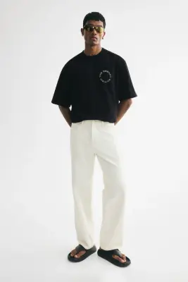 T-shirt boxy Oversized Fit - Noir/The Resort Edition — photo 1