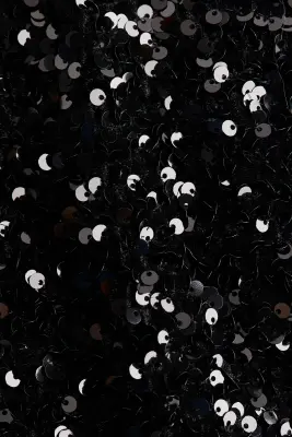 MAMA Robe à sequins - Noir — photo 4