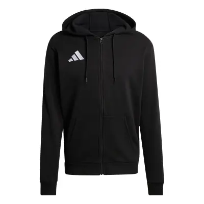 ADIDAS SWEAT ZIP GRANDE LONGUEUR Noir — photo 5