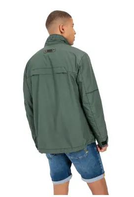 CAMEL ACTIVE VESTE SAHARIENNE GRANDE LONGUEUR Kaki — photo 4