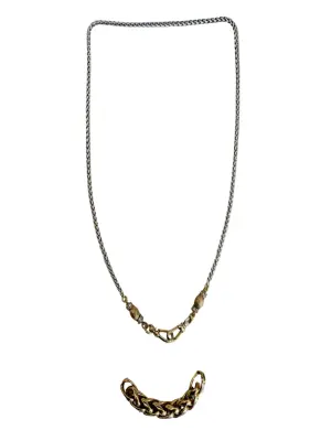 Collier Shaki argent doré - Hanka In — photo 1