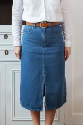 Jupe Malala - denim — photo 5