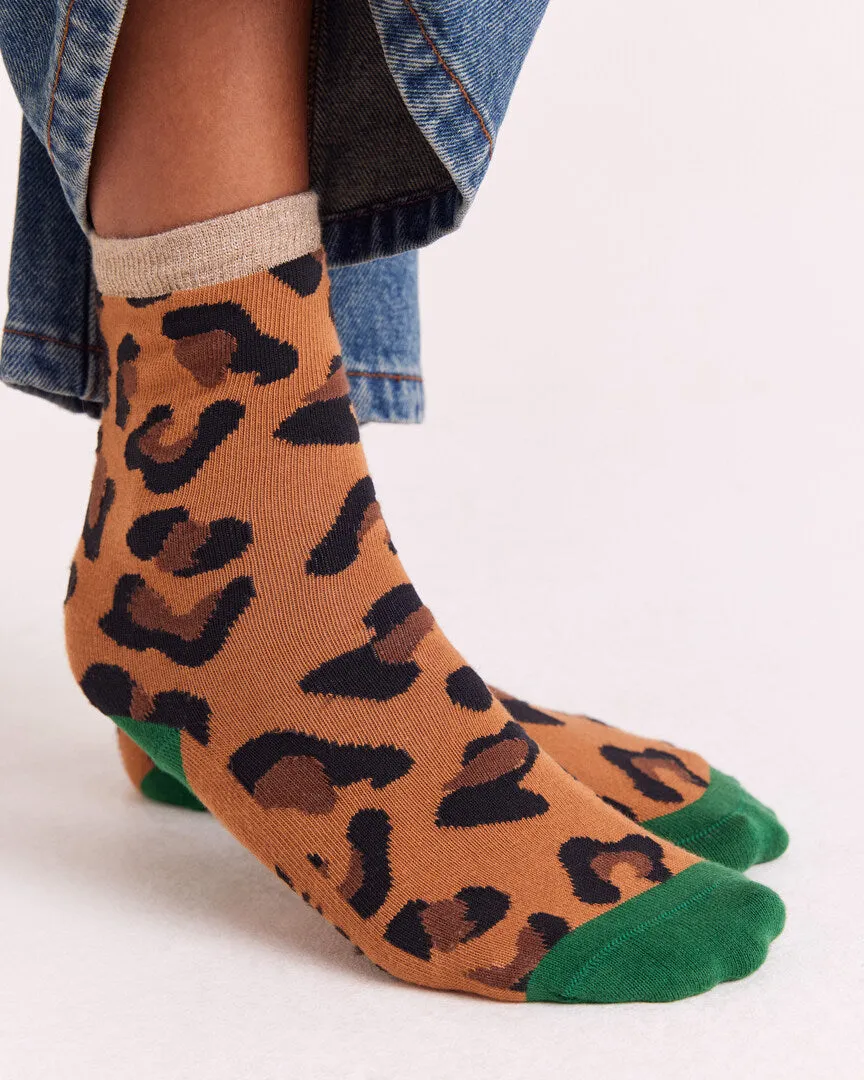 Chaussettes Léo vert