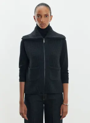 Gilet en laine mérinos