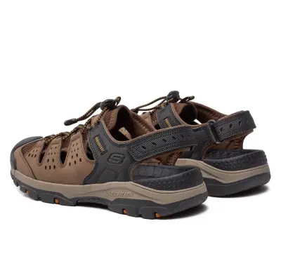 SKECHERS SANDALE MENARD Marron — photo 4