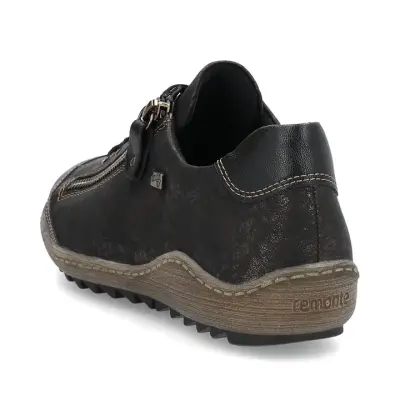 Baskets Remonte R1402-07 Noires - Lacets Grande Pointure Femme — photo 5