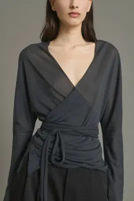 TEE-SHIRT LUTH GRIS ANTHRACITE — photo 2