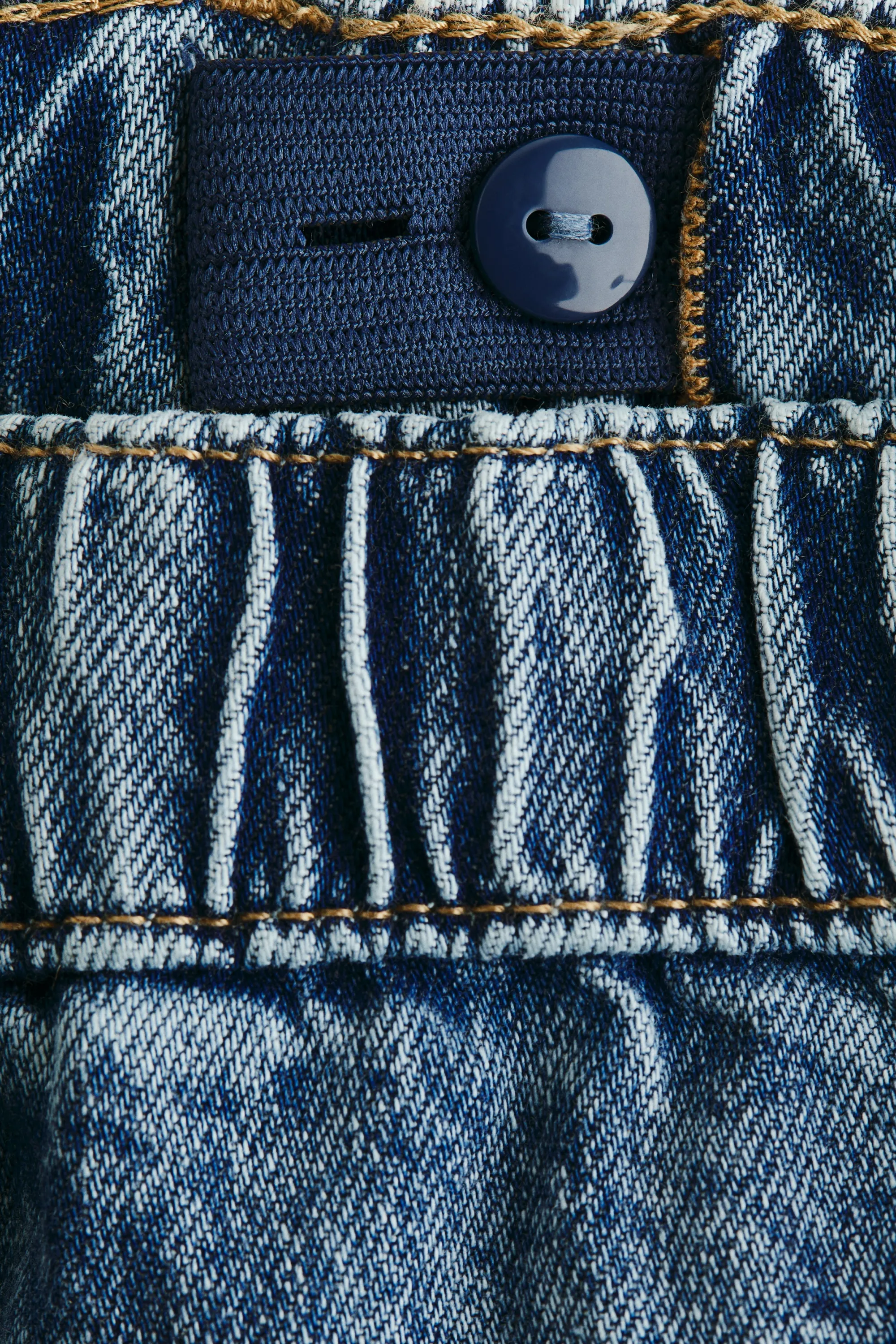 Lot de 2 Loose Fit Tapered Leg Jeans - Bleu denim/bleu denim foncé