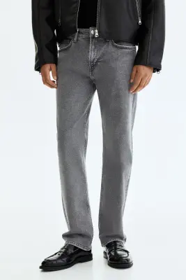 Regular Jeans - Gris denim — photo 1