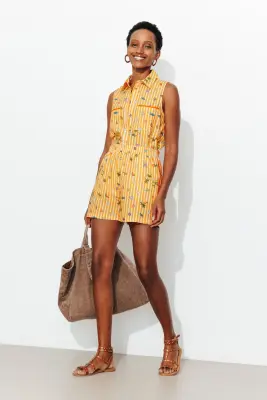 Chemise sans manches imprimée — photo 2