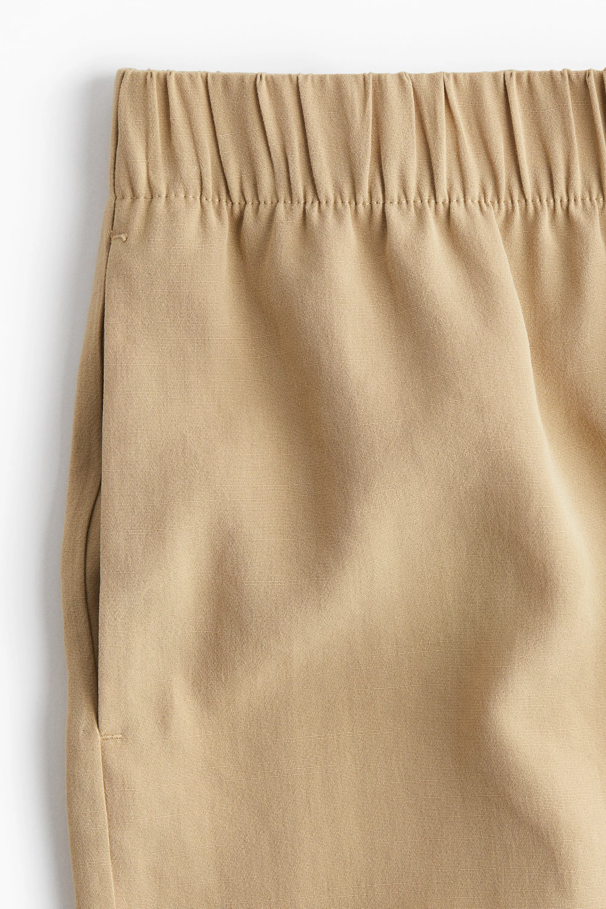 Jupe-culotte large - Beige