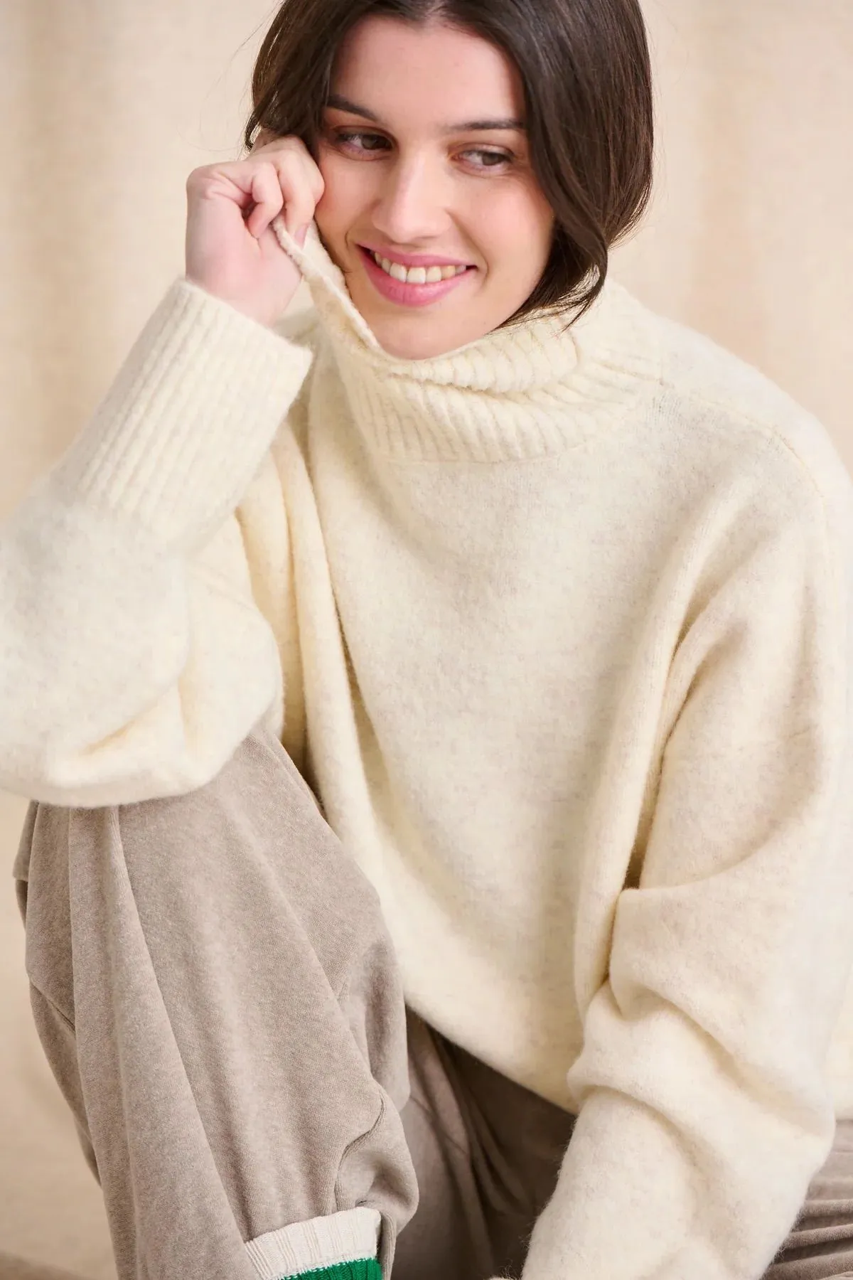 Pull Malo blanc – Laure + Max