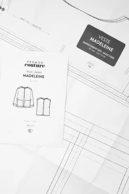 Patron papier veste MADELEINE — photo 5