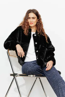 Blouson en fausse fourrure — photo 3