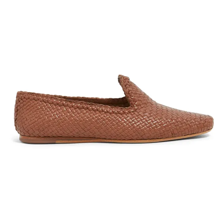 Mocassins Damas slipper tan - DRAGON DIFFUSION