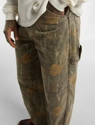 Pantalon Dickies en toile camouflage ample Houck – camo — photo 5