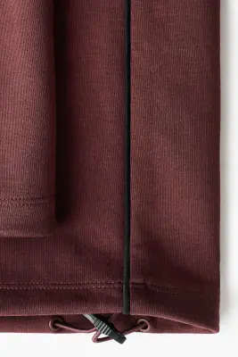 Pantalon jogger de sport Loose Fit - Bordeaux — photo 1
