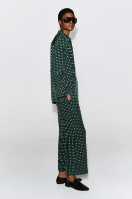 CHEMISE À IMPRIMÉ GÉOMÉTRIQUE - VERT / IMPRIMÉ — photo 5