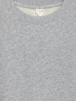 Sweat en éponge - Gris chiné — photo 4