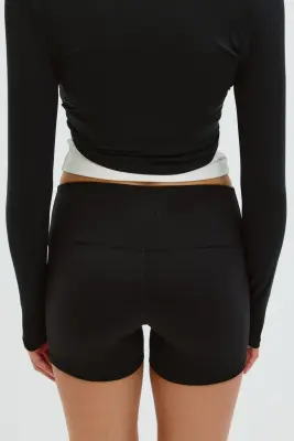 Short de sport moulant SoftMove™ - Noir — photo 3