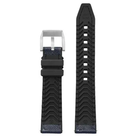 Bracelet Montre Rochet 22mm Torino Bleu Marine 8502206A