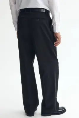 Pantalon chic Loose Fit - Noir — photo 3